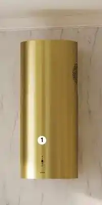 Castorama Okap kominowy Amica tuba OKS4341OZ złoty oferta