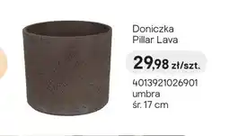 Castorama Doniczka Pillar Lava umbra śr. 17cm oferta