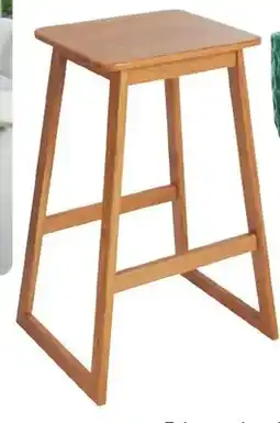 Castorama Stołek kuchenny GoodHome Korlan dębowy oferta