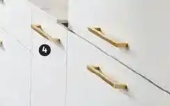 Castorama Uchwyt meblowy GoodHome Golpar D szer. 169mm mosiądz oferta