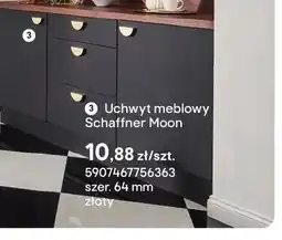 Castorama Uchwyt meblowy Schaffner Moon szer. 64mm złoty oferta