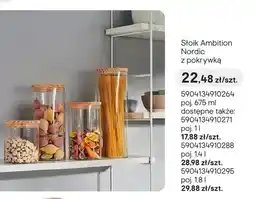 Castorama Słoik Ambition Nordic z pokrywką oferta
