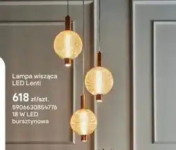 Castorama Lampa wisząca LED Lenti 18W bursztynowa oferta
