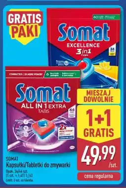 ALDI Tabletki do zmywarki Somat All in 1 Extra oferta