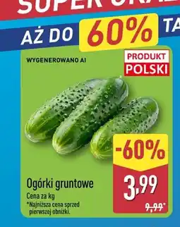 ALDI Ogórki gruntowe oferta