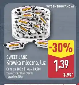 ALDI Krówka mleczna luz Sweet Land oferta