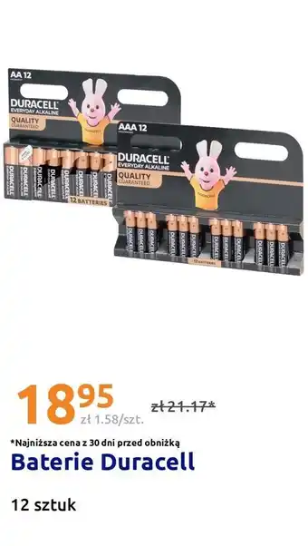 Baterie Duracell 12 sztuk