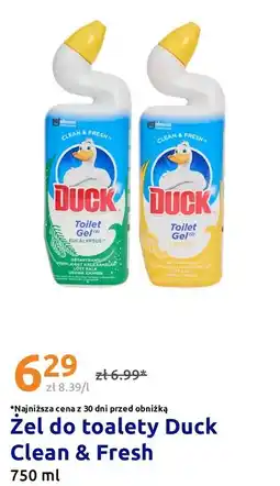 Action Żel do toalety Duck Clean & Fresh oferta