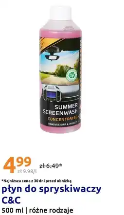Action płyn do spryskiwaczy C&C oferta