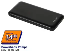 Action Powerbank Philips 20 W | 10 000 mAh oferta