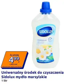 Action Uniwersalny środek do czyszczenia Sidolux mydło marsylskie oferta