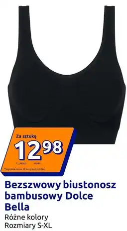 Action Bezszwowy biustonosz bambusowy Dolce Bella oferta