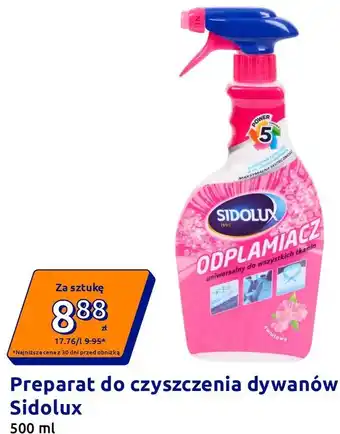 Preparat do czyszczenia dywanów Sidolux