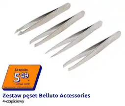 Action Zestaw pęset Belluto Accessories 4-częściowy oferta