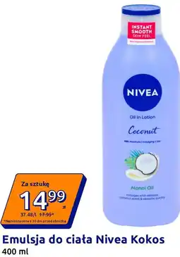 Action Emulsja do ciała Nivea Kokos oferta