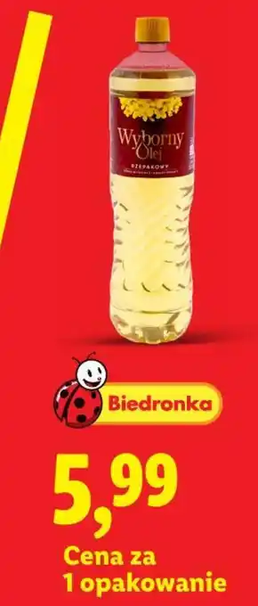 Wyborny Olej Rzepakowy