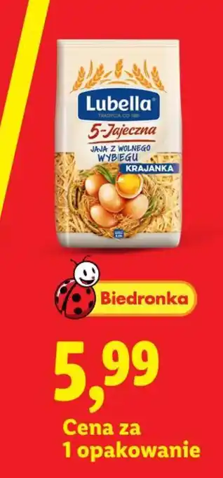 Lubella 5-Jajeczna Jaja z wolnego wybiegu Krajanka