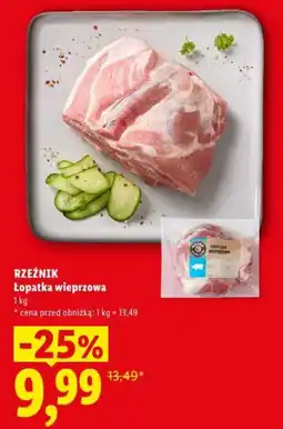 Lidl RZEŹNIK Łopatka wieprzowa oferta