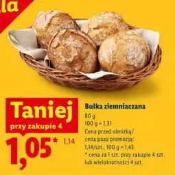 Lidl Bułka ziemniaczana oferta