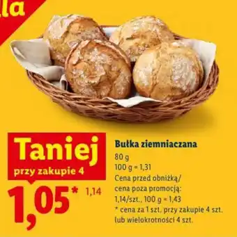 Lidl Bułka ziemniaczana oferta