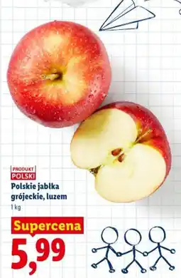 Lidl Polskie jabłka grójeckie, luzem oferta