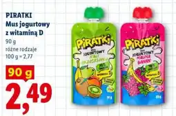 Lidl Piratki Mus jogurtowy z witaminą D oferta