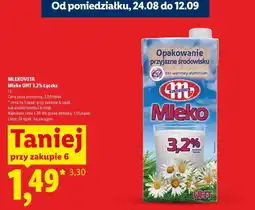 Lidl Mleko UHT 3,2% Łączka oferta