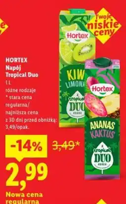 Lidl Napój Tropical Duo oferta