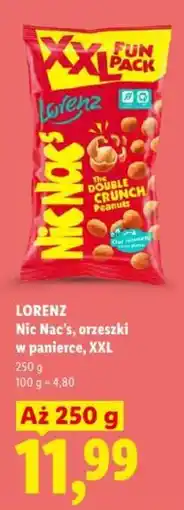 Lidl Nic Nac's, orzeszki w panierce, XXL oferta