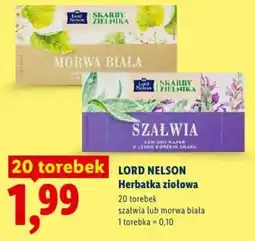 Lidl LORD NELSON Herbatka ziołowa oferta