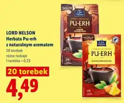 Lidl Herbata Pu-erh z naturalnym aromatem oferta