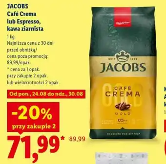 Jacobs Café Crema Gold