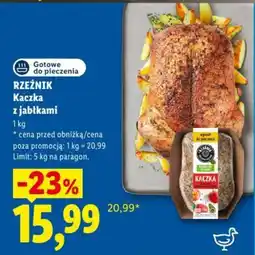 Lidl RZEŹNIK Kaczka z jabłkami oferta