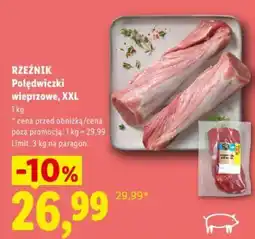 Lidl RZEŹNIK Polędwiczki wieprzowe, XXL oferta