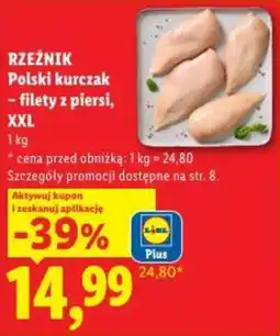 Lidl Rzeźnik Polski kurczak – filety z piersi oferta