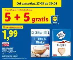 Lidl Cukier biały oferta