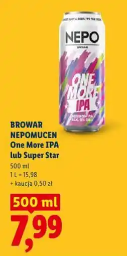 Lidl Browar Nepomucen One More IPA oferta