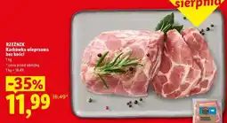 Lidl RZEŹNIK Karkówka wieprzowa bez kości oferta