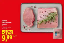 Lidl RZEŹNIK Schab wieprzowy bez kości oferta