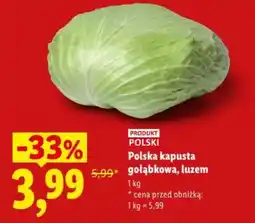 Lidl Polska kapusta gołąbkowa, luzem oferta