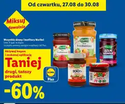 Lidl Dżem Maribel oferta
