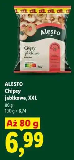 Lidl ALESTO Chipsy jabłkowe, XXL oferta