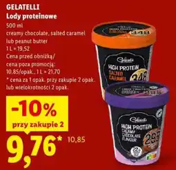 Lidl Gelatelli Lody proteinowe oferta
