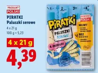 Lidl Piratki Paluszki serowe oferta