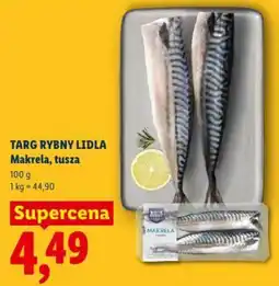 Lidl Makrela, tusza oferta