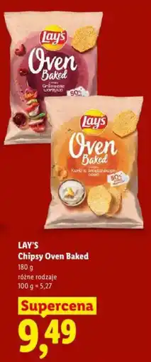 Lidl LAY'S Chipsy Oven Baked oferta