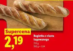 Lidl Bagietka z ciasta ługowanego oferta