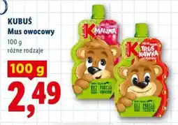 Lidl Mus owocowy Kubus oferta