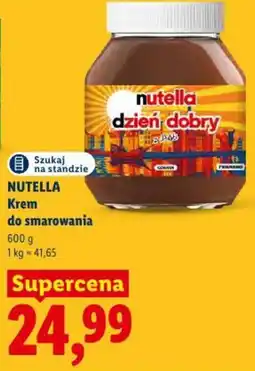 Lidl Nutella Krem do smarowania oferta