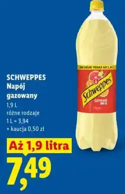 Lidl Napój gazowany oferta